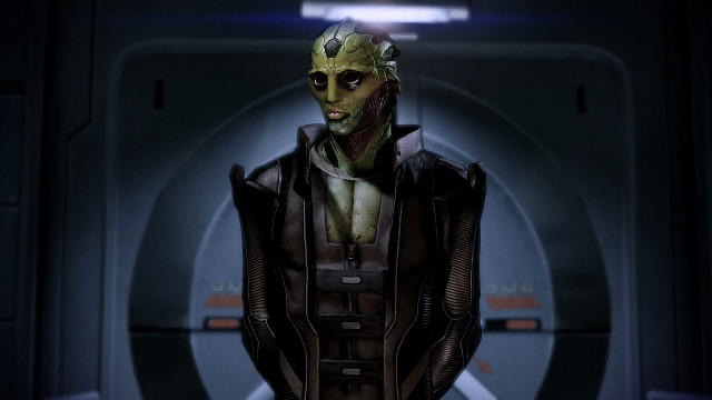 Sci fi character dark room free wallpaper - medium preview image