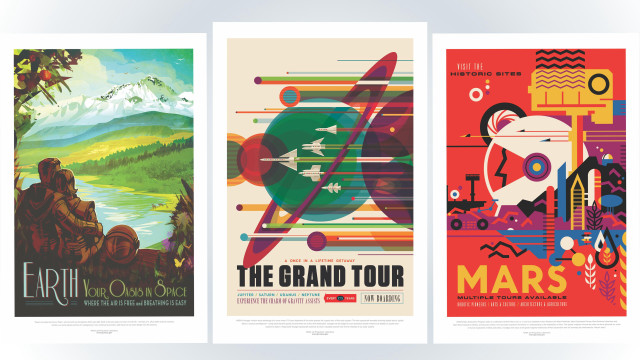 Mars earth grand tour posters free wallpaper - medium preview image