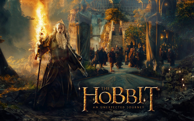 Man white beard castle flames free wallpaper - medium preview image