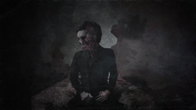 Creepy man mask rock dark free wallpaper - medium preview image