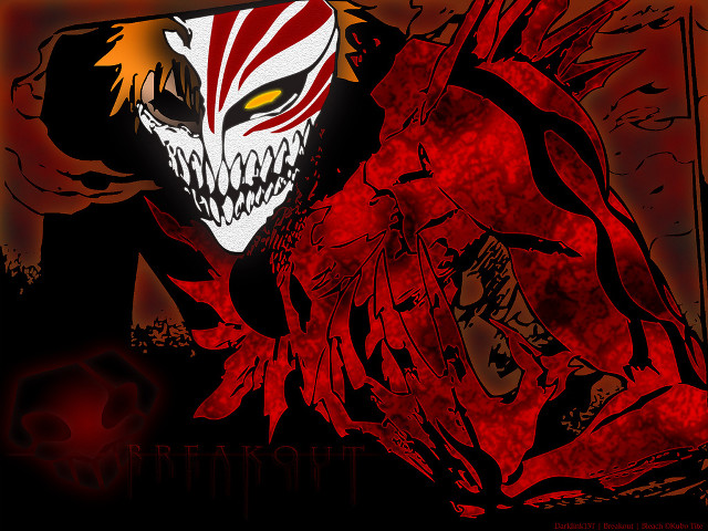 Demonic yellow eyes red coat free wallpaper - medium preview image