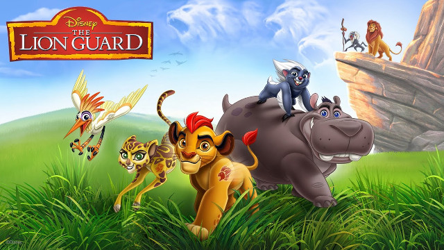 Lion guard cartoon scene animals free wallpaper - medium preview image