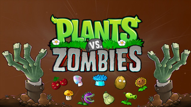Plants vs zombies game screen free wallpaper - medium preview image