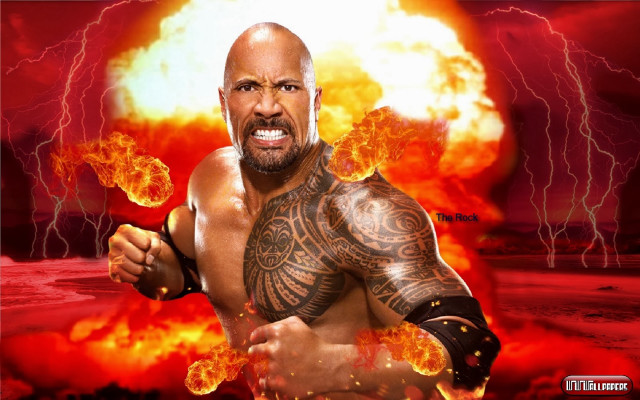 Man tattoo fireball sky red free wallpaper - medium preview image
