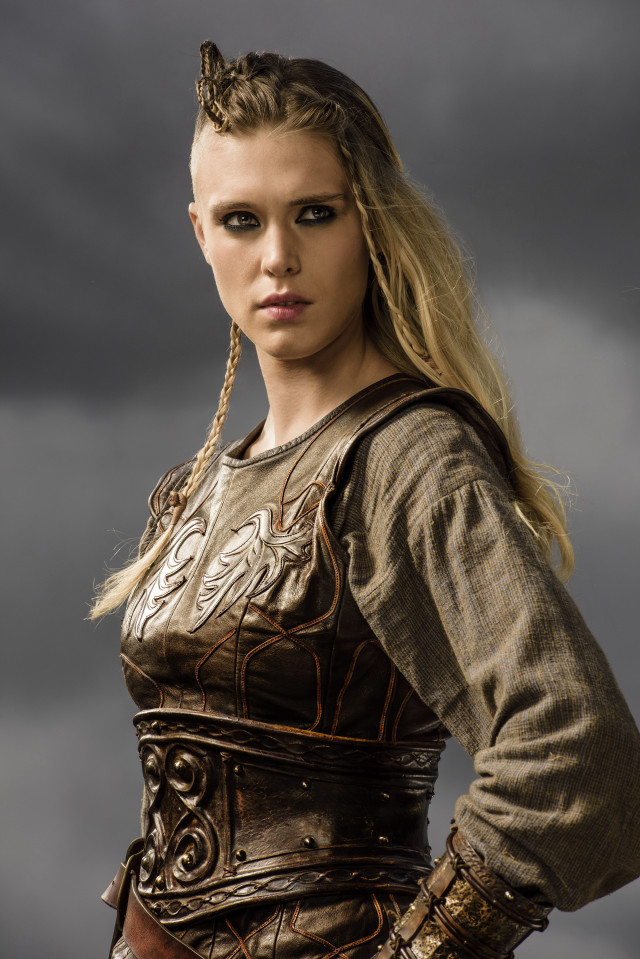 Woman brown outfit braid head free wallpaper - medium preview image