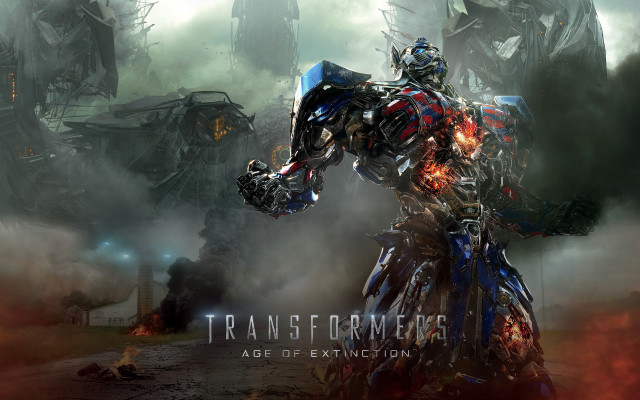 Robot huge head arms flames free wallpaper - medium preview image
