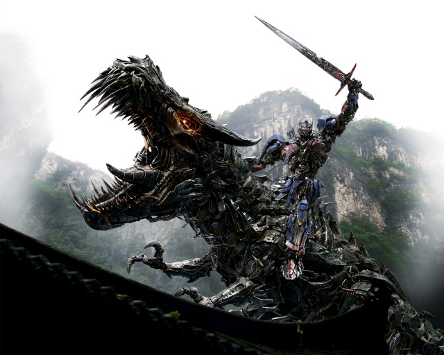 Giant robot creature swords mountain #2 free wallpaper - medium preview image