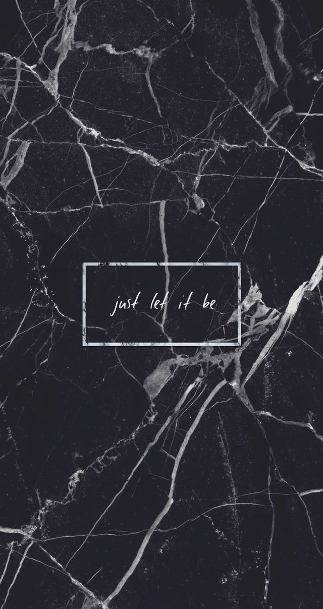 Black marble wall white frame free wallpaper - medium preview image