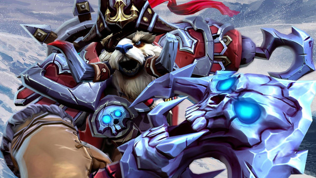 Giant head sword character video free wallpaper - medium preview image