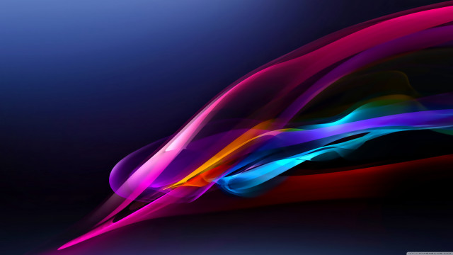 Colorful abstract background curved blue #2 free wallpaper - medium preview image