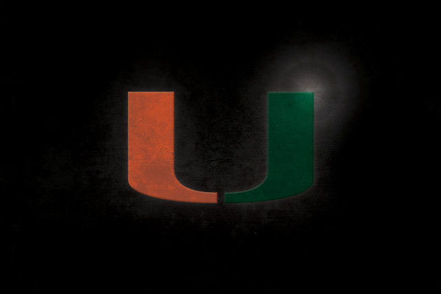 Black green orange u logo free wallpaper - medium preview image