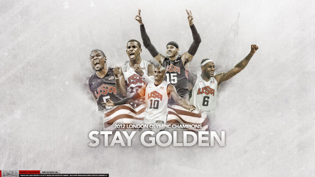 Basketball players arms in air free wallpaper - medium preview image