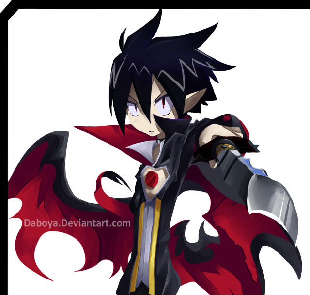 Cartoon character sword red cape free wallpaper - medium preview image