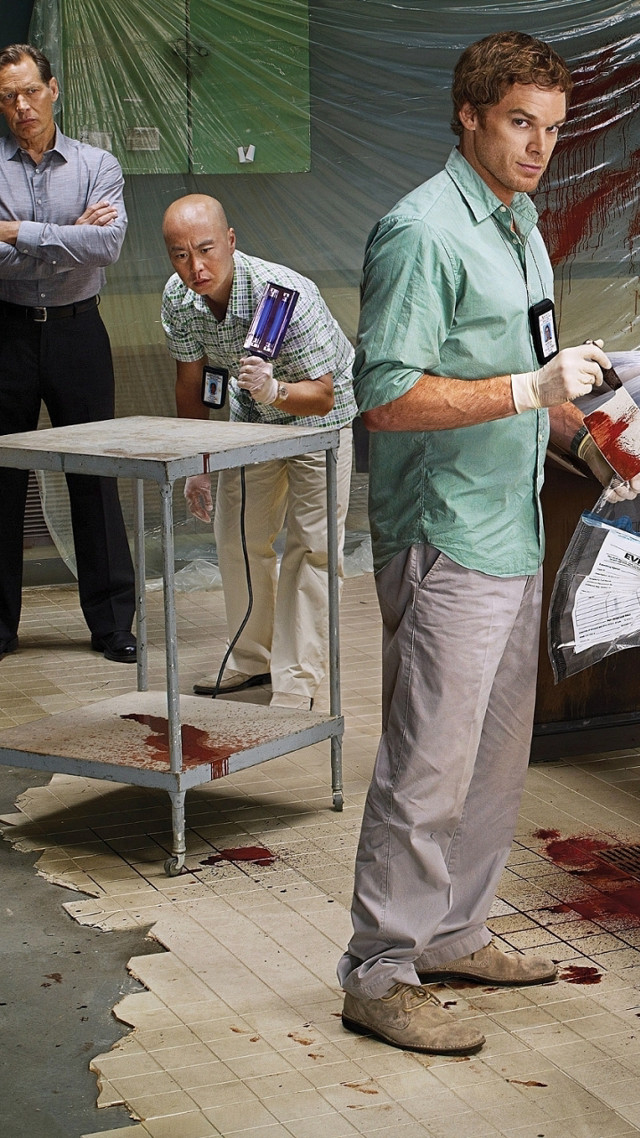 Man blood room table knife free wallpaper - medium preview image