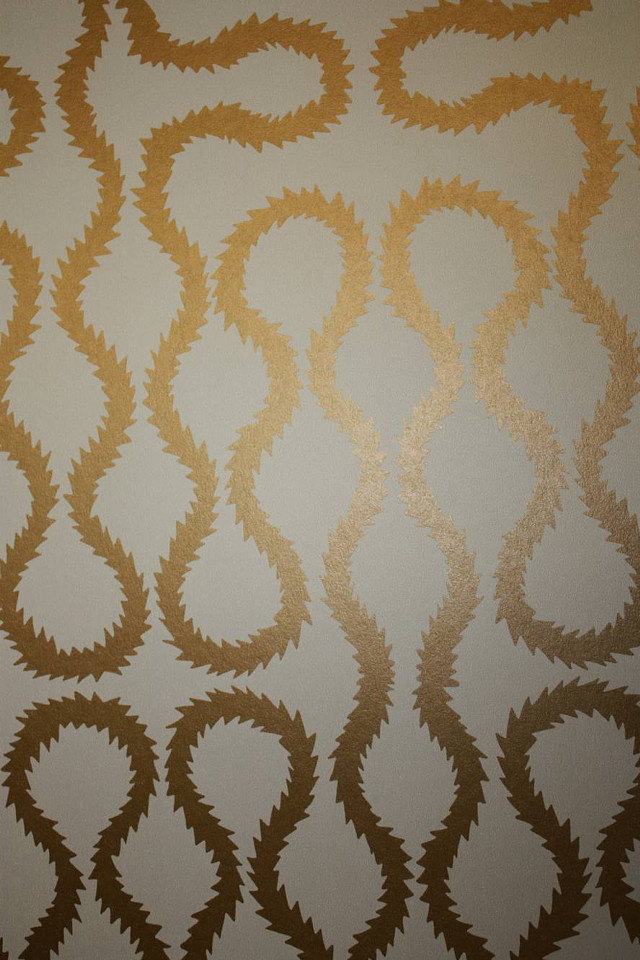 Wall pattern circles clock temporary free wallpaper - medium preview image
