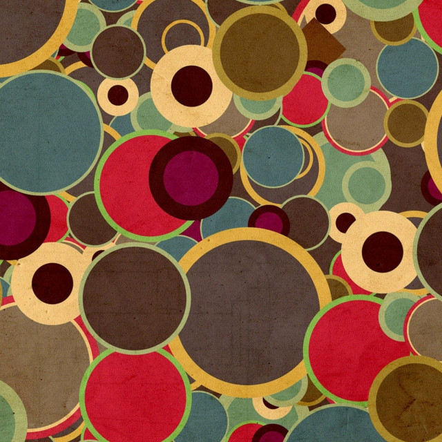 Colorful background circles pattern design free wallpaper - medium preview image