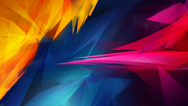 Colorful abstract background lines shapes free wallpaper - medium preview image