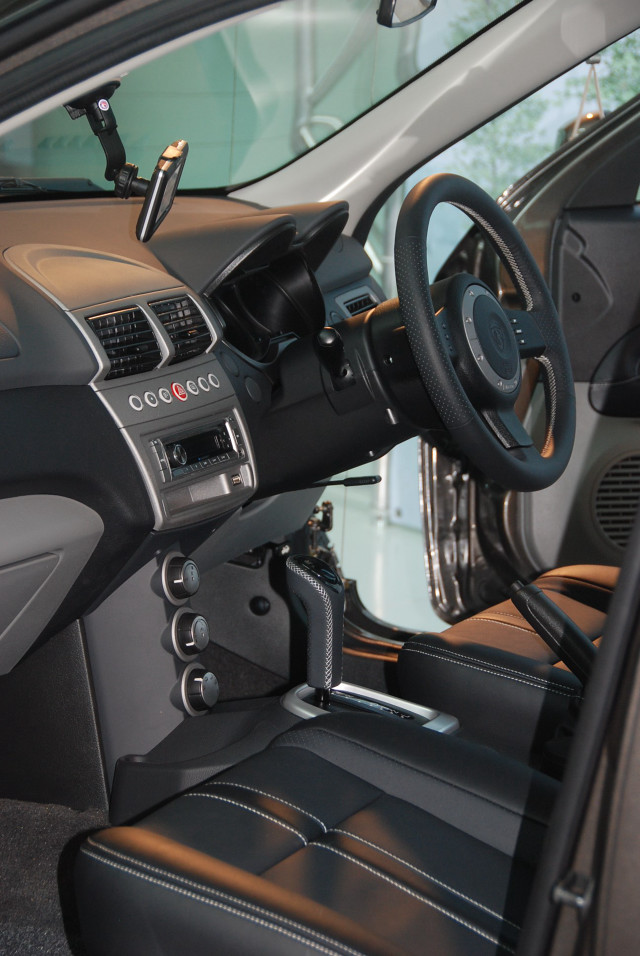 Car steering wheel dashboard interior free wallpaper - medium preview image
