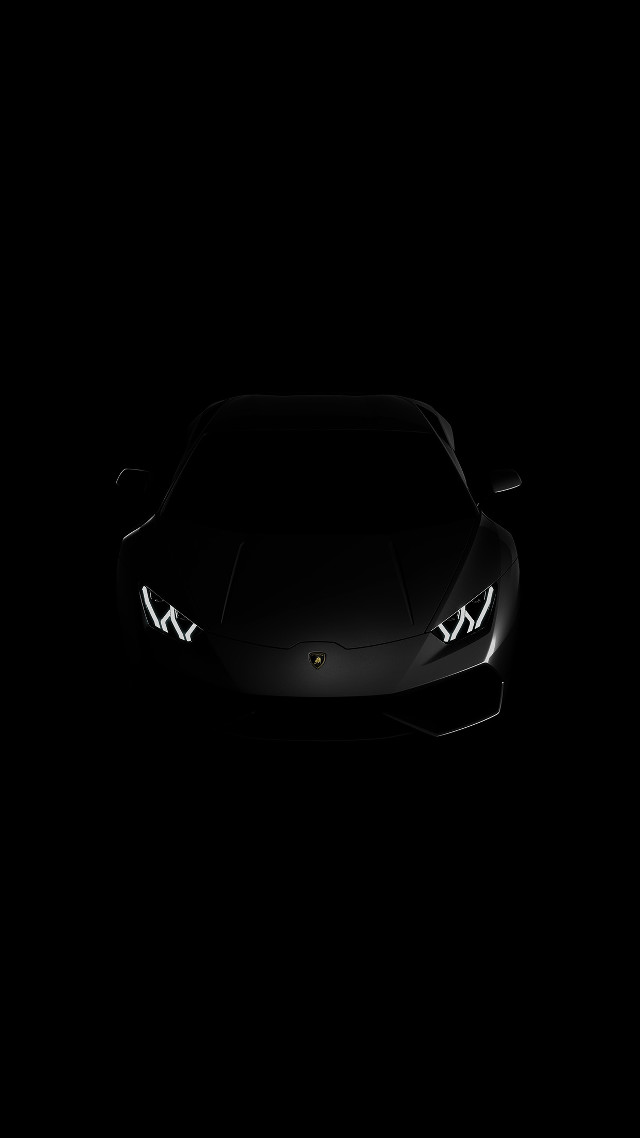 Black sports car headlights hood #2 free wallpaper - medium preview image