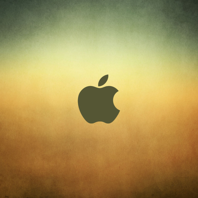 Apple logo wall brown background #2 free wallpaper - medium preview image