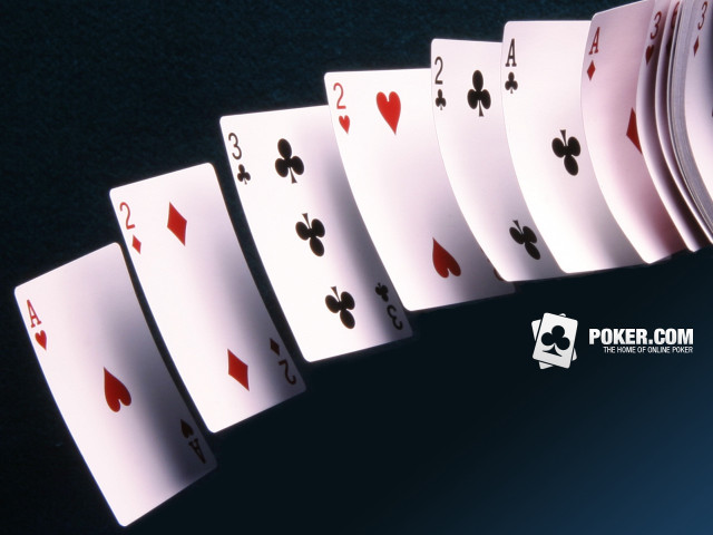 Playing cards black blue borders free wallpaper - medium preview image