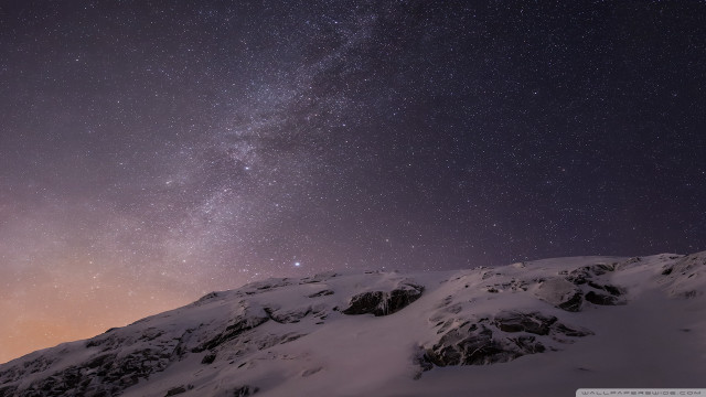 Mountain star filled sky stars #7 free wallpaper - medium preview image