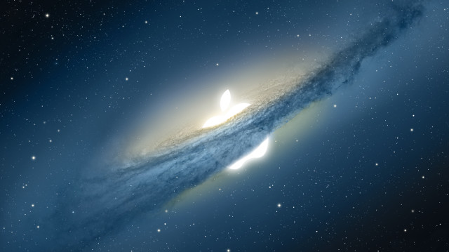 Large colorful sky star space free wallpaper - medium preview image