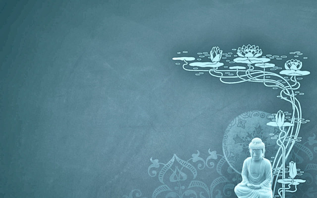 Buddha statue water fountain clock free wallpaper - medium preview image