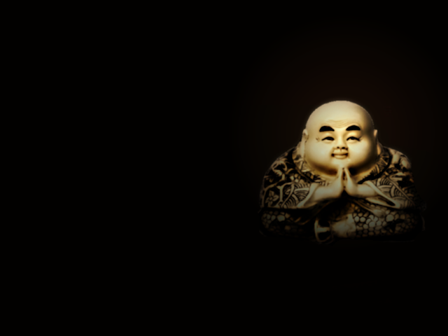 Statue person black background image free wallpaper - medium preview image