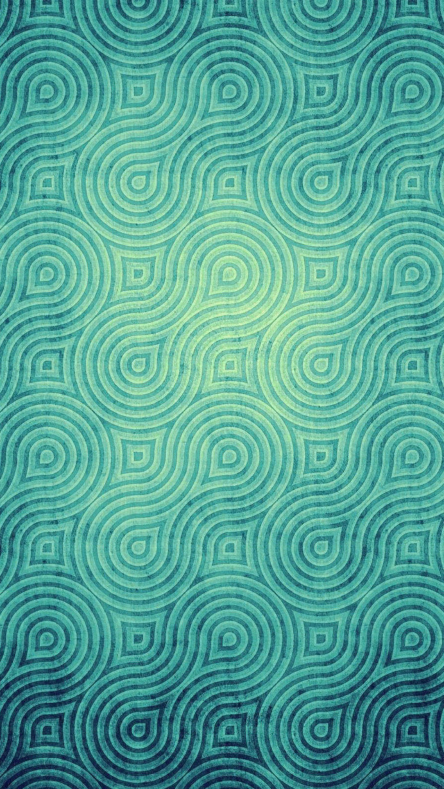 Blue green background wavy lines free wallpaper - medium preview image