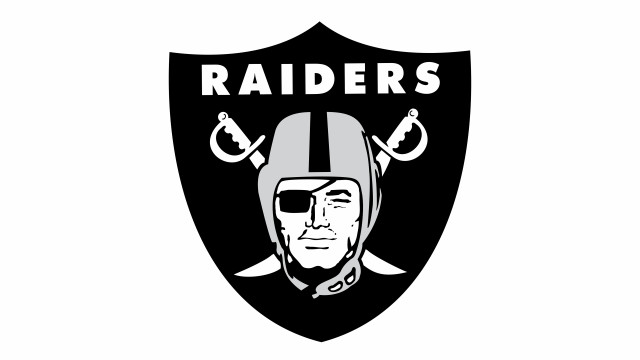 Oakland football logo black white #2 free wallpaper - medium preview image