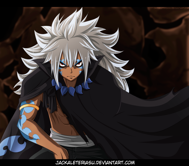 Man white hair cape head free wallpaper - medium preview image