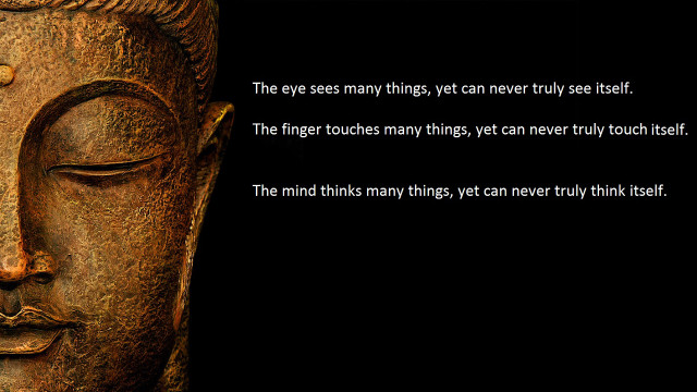 Buddha statue quote mind body free wallpaper - medium preview image