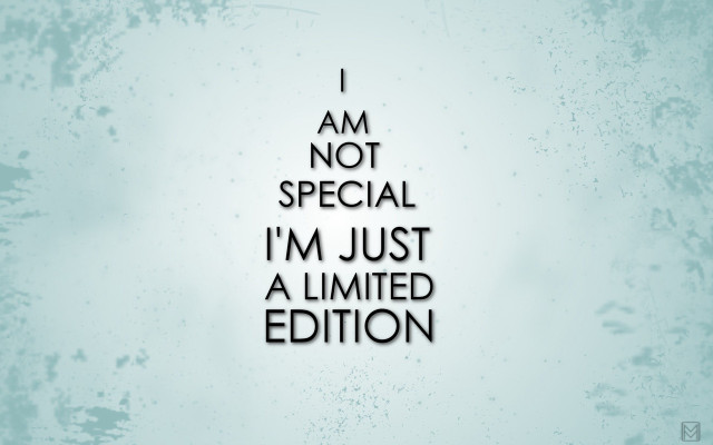I am not special just #2 free wallpaper - medium preview image