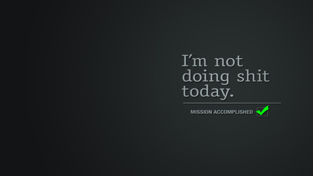 Black background green check quote free wallpaper - medium preview image