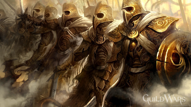 Knights armor forest fog smoke free wallpaper - medium preview image