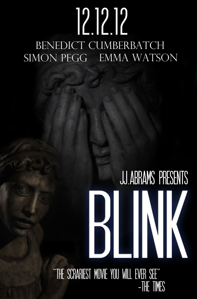 Blink poster statue woman man free wallpaper - medium preview image