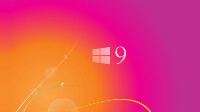 Colorful background number nine kite free wallpaper - medium preview image