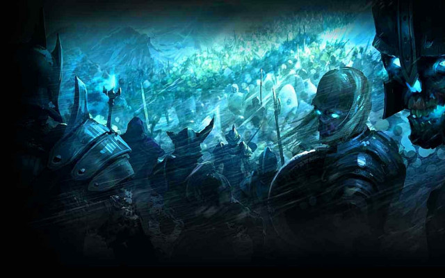 Knights crowd armor helmets standing free wallpaper - medium preview image