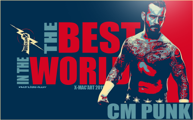 Bearded tattooed man digital art free wallpaper - medium preview image