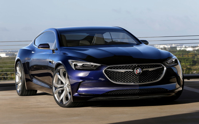 Blue car parked bridge fence free wallpaper - medium preview image