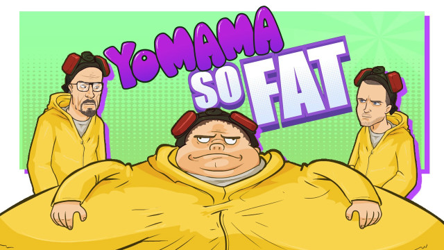 Yomma fat man yellow woman free wallpaper - medium preview image