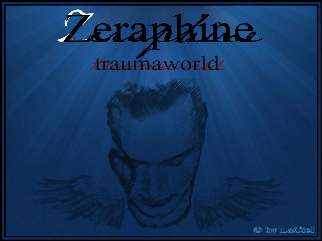 Man wings drawing zeraphine background free wallpaper - medium preview image