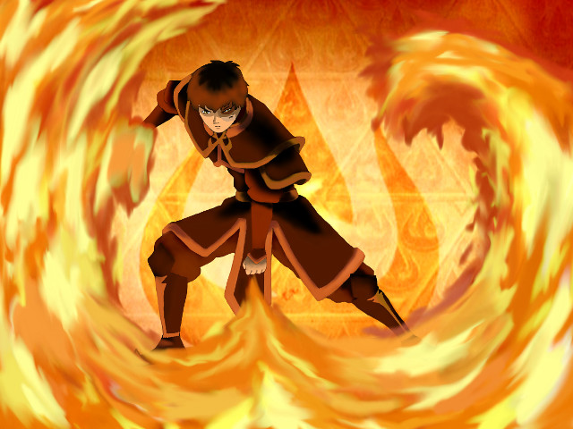 Man fire suit flames arms free wallpaper - medium preview image