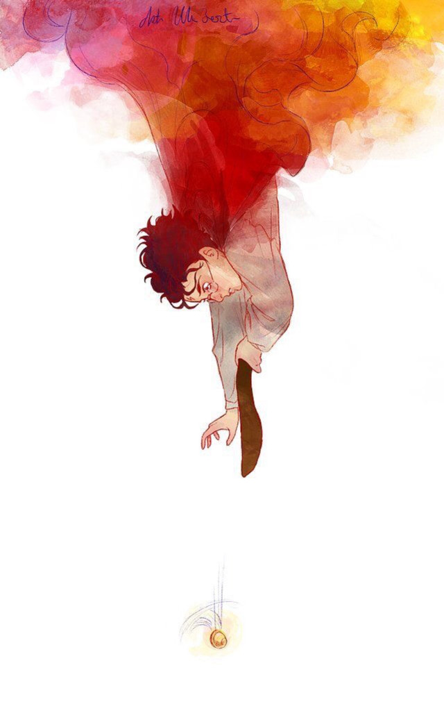 Falling skateboard rainbow background white free wallpaper - medium preview image