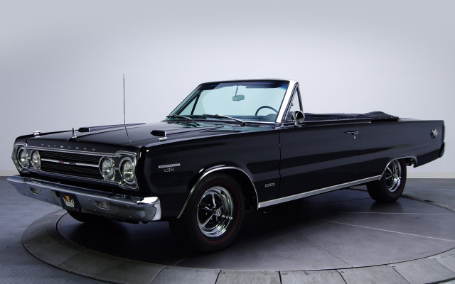 Black car round floor white free wallpaper - medium preview image