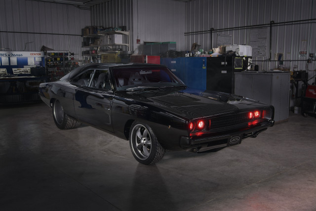 Car parked garage tools wall free wallpaper - medium preview image