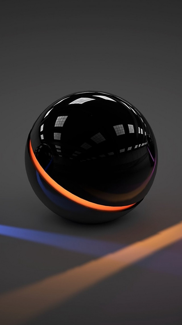 Black neon strip gray surface free wallpaper - medium preview image