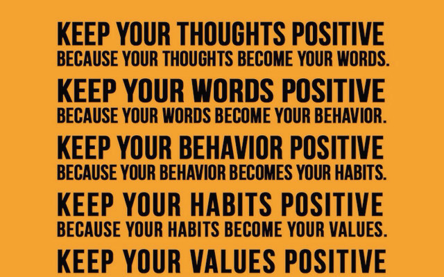 Keep your habits positive excessivism free wallpaper - medium preview image