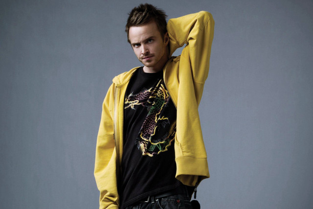 Man yellow jacket jeans pose free wallpaper - medium preview image